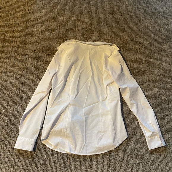 Worth infront White Button Up top - Picture 2 of 3